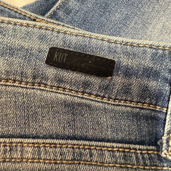 Kut from the Kloth Light Blue Straight Leg Jeans - Picture 7 of 8